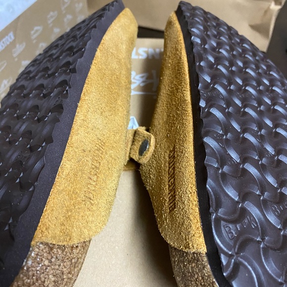 STUSSY x BIRKENSTOCK Boston BS Caramel 40 US 9W 7M - Picture 10 of 12